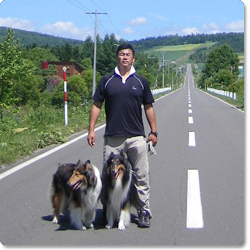 代表の写真3　北海道 道路で撮影
